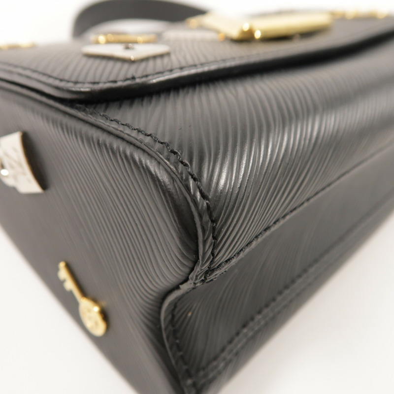 LOUIS VUITTON Epi Twist MM金扣鏈帶肩背袋-9