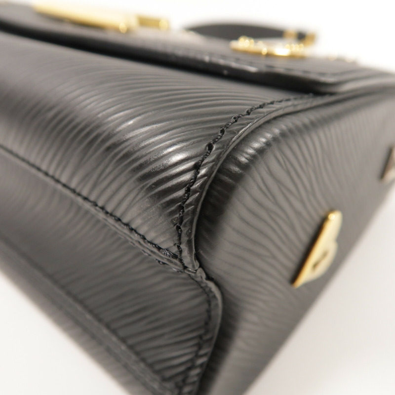 LOUIS VUITTON Epi Twist MM金扣鏈帶肩背袋-10
