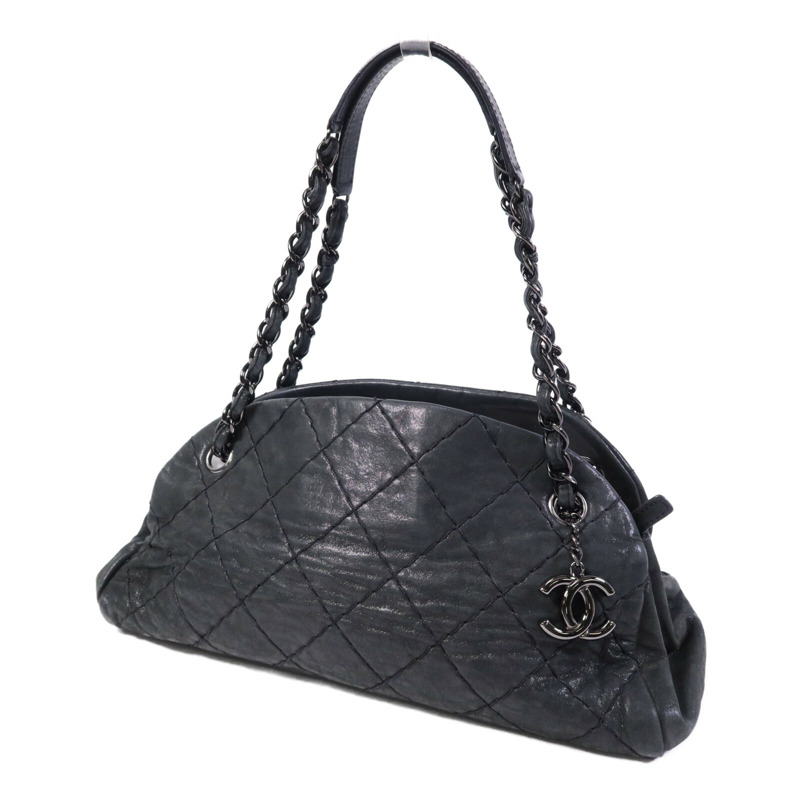 CHANEL 牛皮皮革Chain Shoulder Bag鏈帶肩背袋-2