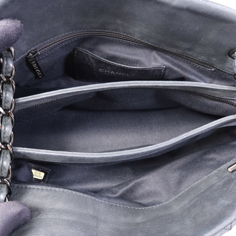 CHANEL 牛皮皮革Chain Shoulder Bag鏈帶肩背袋-4