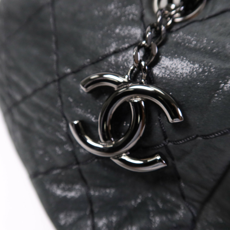 CHANEL 牛皮皮革Chain Shoulder Bag鏈帶肩背袋-6