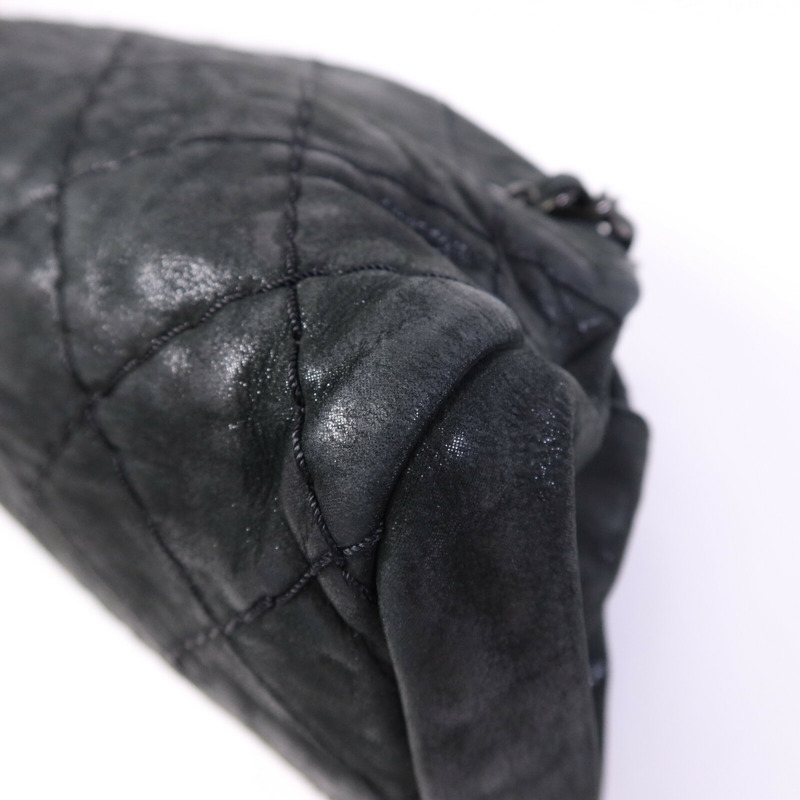 CHANEL 牛皮皮革Chain Shoulder Bag鏈帶肩背袋-11