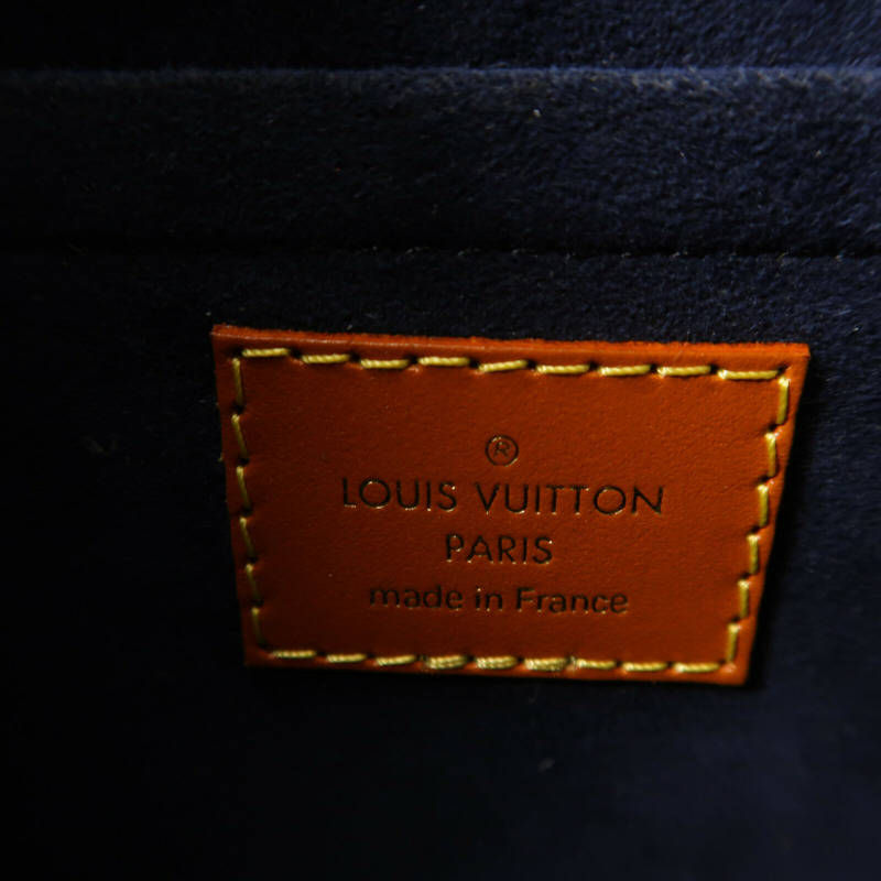 LOUIS VUITTON Monogram Reverse/牛皮皮革Valisette PM金扣手挽肩背兩用袋-5