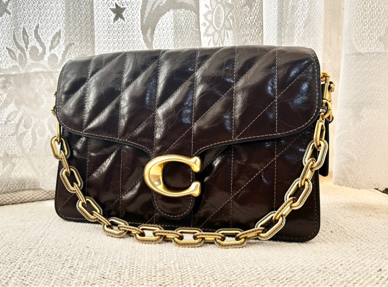 Coach 絎縫 Tabby  CAF55 肩背包-0