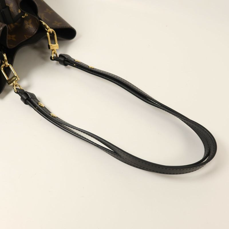 LOUIS VUITTON Monogram Neo Noe MM金扣肩背袋-8