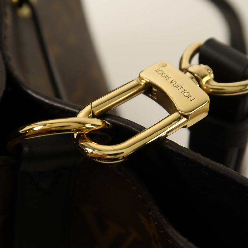 LOUIS VUITTON Monogram Neo Noe MM金扣肩背袋-10