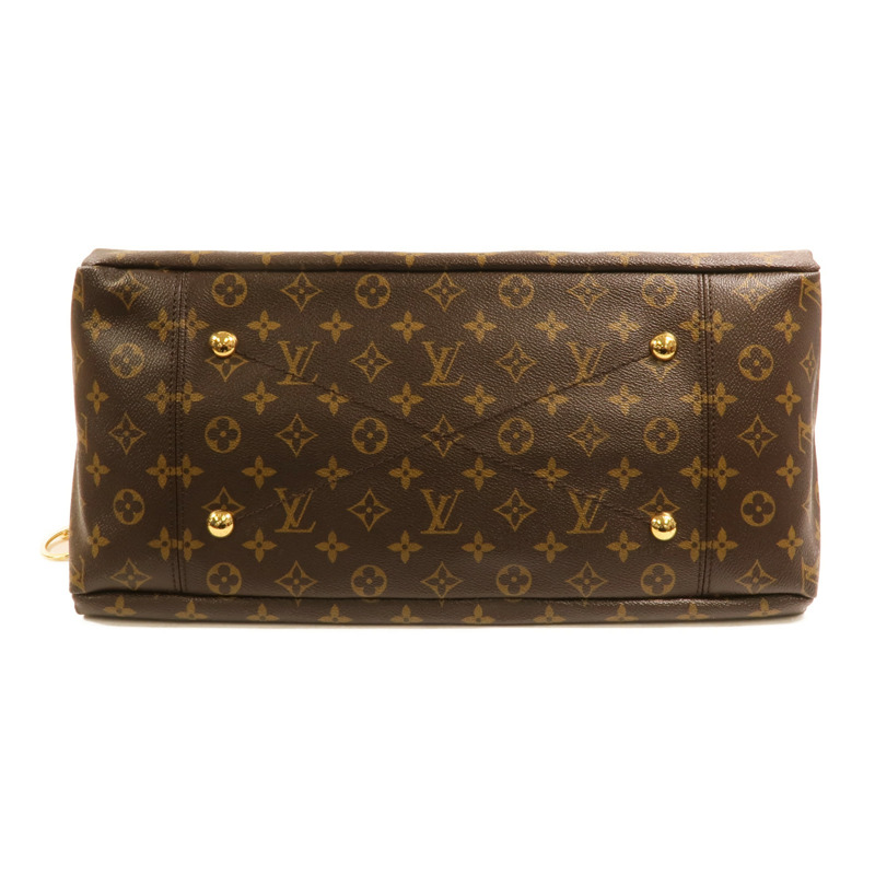 LOUIS VUITTON Monogram Artsy MM金扣肩背袋-3