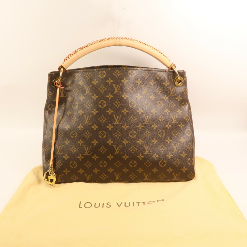 LOUIS VUITTON Monogram Artsy MM金扣肩背袋-8
