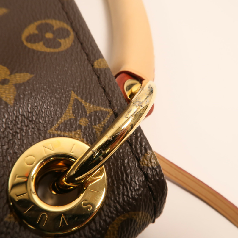 LOUIS VUITTON Monogram Artsy MM金扣肩背袋-15