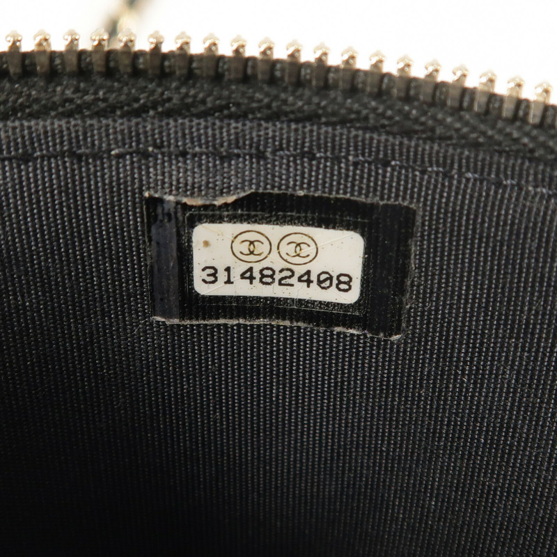 CHANEL 羊皮皮革Phone Case金扣鏈帶肩背袋-6