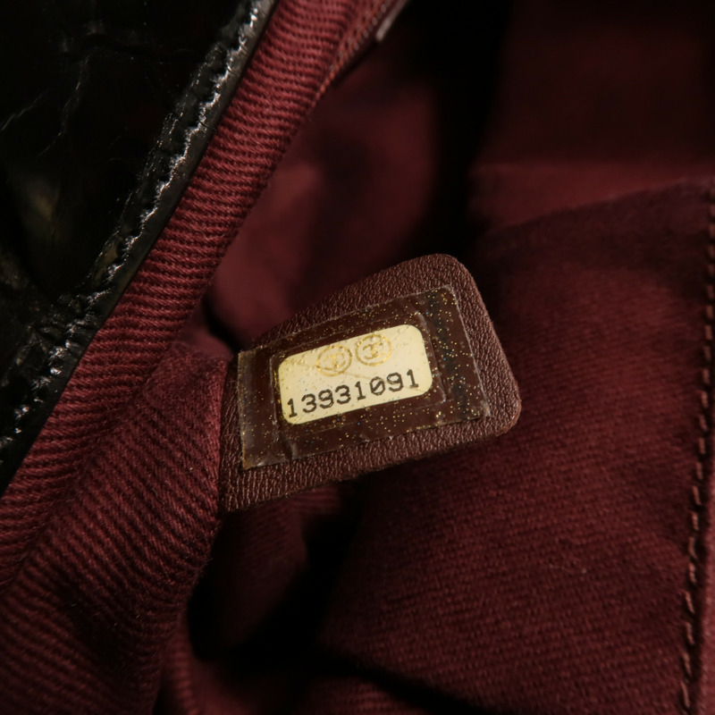 CHANEL 牛皮皮革In The Mix銀扣鏈帶手挽肩背兩用袋-6