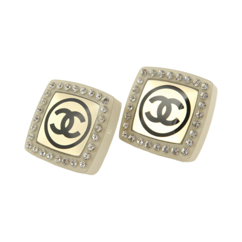 CHANEL PVC/金屬Earrings耳環-1