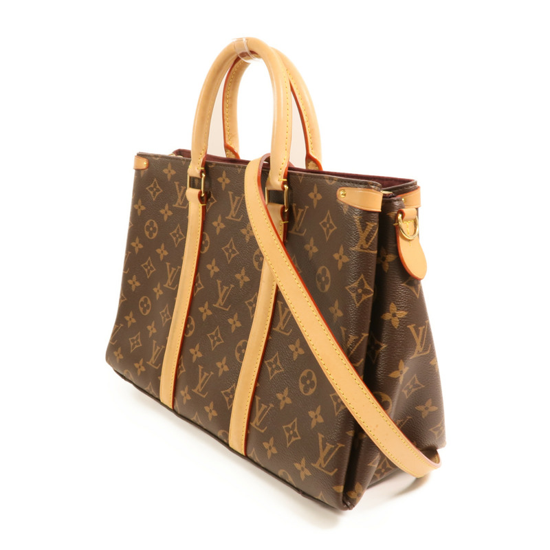 LOUIS VUITTON Monogram Soufflot MM金扣手挽肩背兩用袋-2