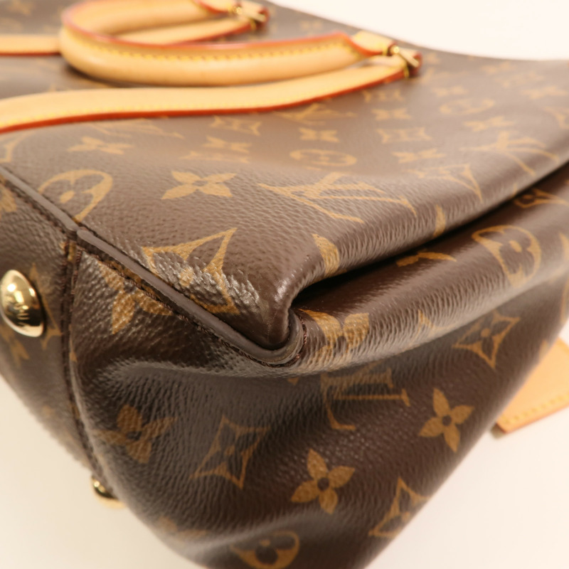 LOUIS VUITTON Monogram Soufflot MM金扣手挽肩背兩用袋-8