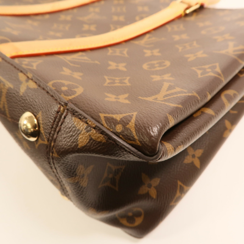 LOUIS VUITTON Monogram Soufflot MM金扣手挽肩背兩用袋-10