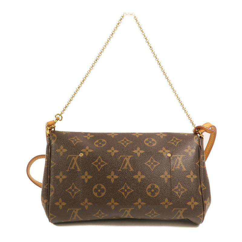 LOUIS VUITTON Monogram Favorite MM金扣手挽肩背兩用袋-1