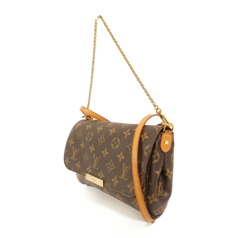 LOUIS VUITTON Monogram Favorite MM金扣手挽肩背兩用袋-2