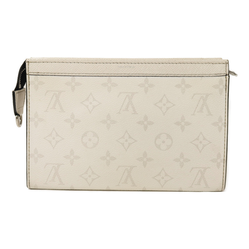 LOUIS VUITTON Taigarama Gaston銀扣肩背袋-1