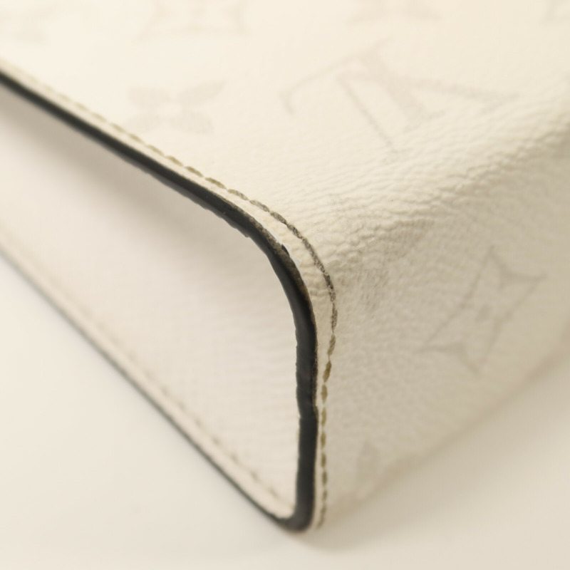 LOUIS VUITTON Taigarama Gaston銀扣肩背袋-9