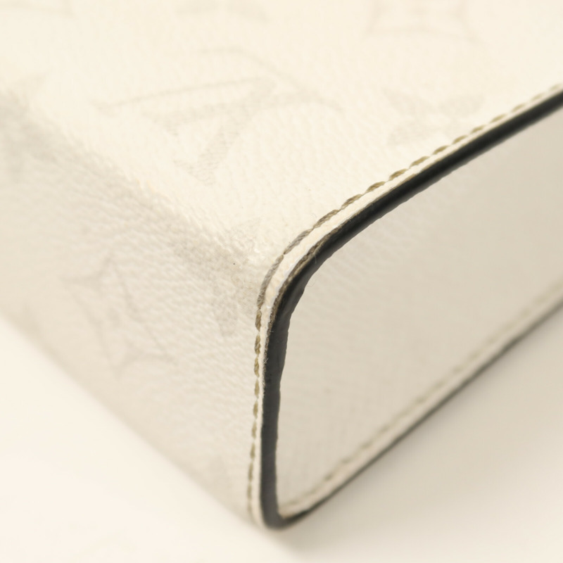 LOUIS VUITTON Taigarama Gaston銀扣肩背袋-10