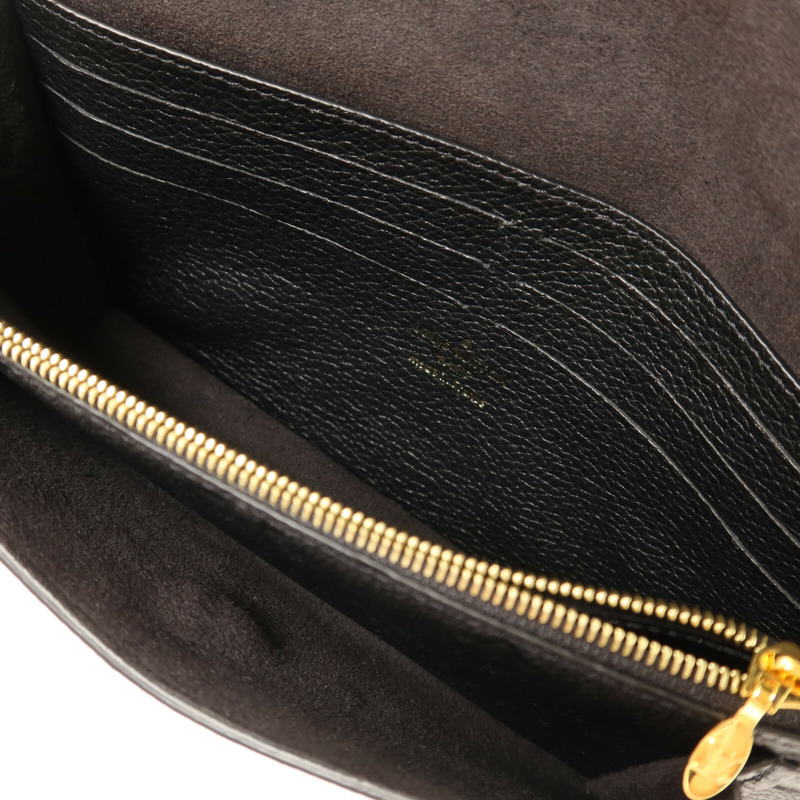 LOUIS VUITTON Monogram Empreinte Vavin Chain Wallet金扣鏈帶肩背袋-4