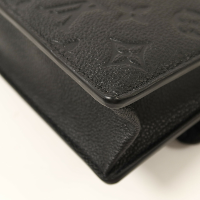 LOUIS VUITTON Monogram Empreinte Vavin Chain Wallet金扣鏈帶肩背袋-12