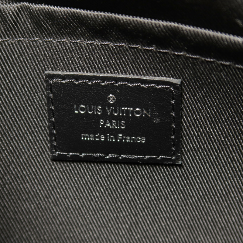 LOUIS VUITTON Monogram Eclipse City Keepall銀扣手挽肩背兩用袋-5