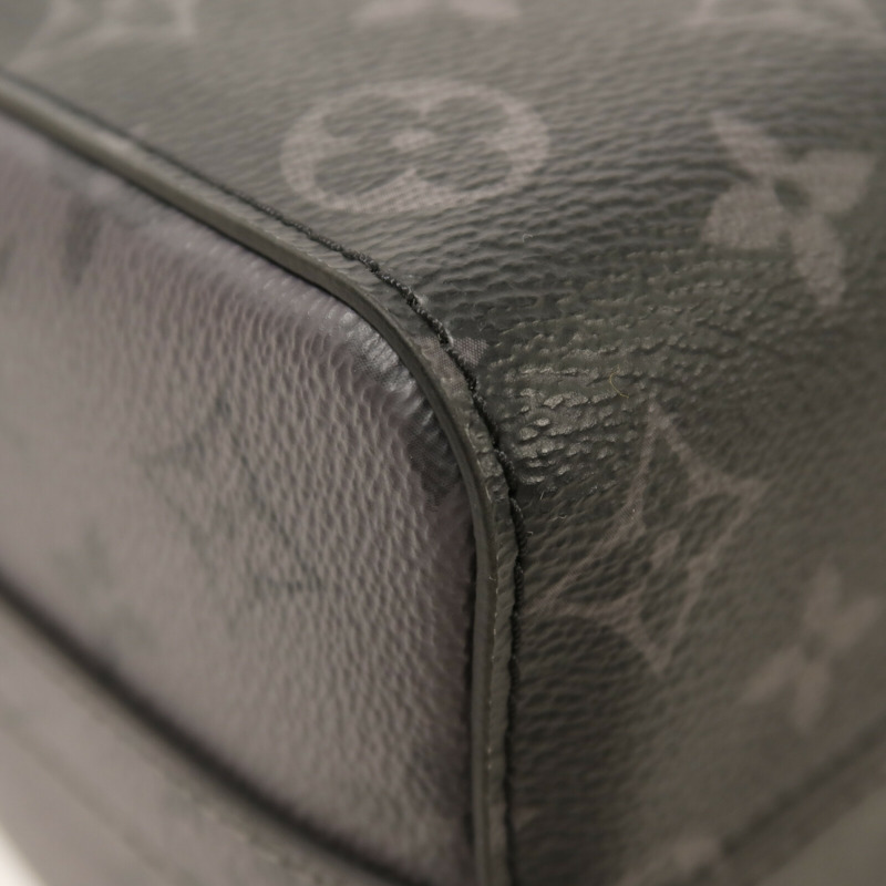 LOUIS VUITTON Monogram Eclipse City Keepall銀扣手挽肩背兩用袋-10