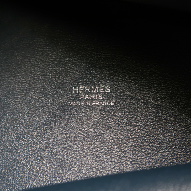 HERMES Doblis皮革Picotin PM銀扣手挽袋Vert Cypress-5