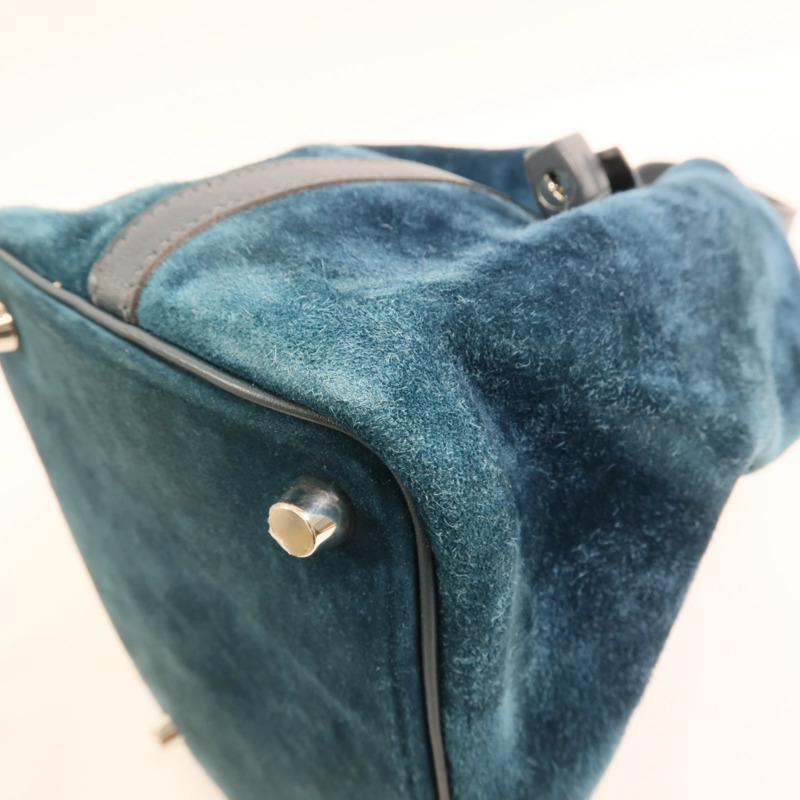 HERMES Doblis皮革Picotin PM銀扣手挽袋Vert Cypress-11