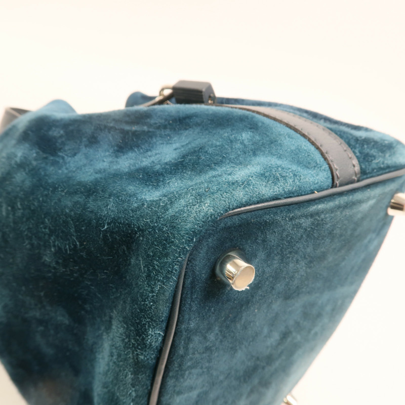 HERMES Doblis皮革Picotin PM銀扣手挽袋Vert Cypress-12