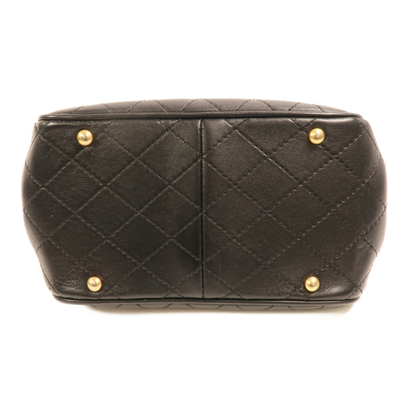 CHANEL 牛皮皮革Drawstring Bucket Bag金扣鏈帶肩背袋-3