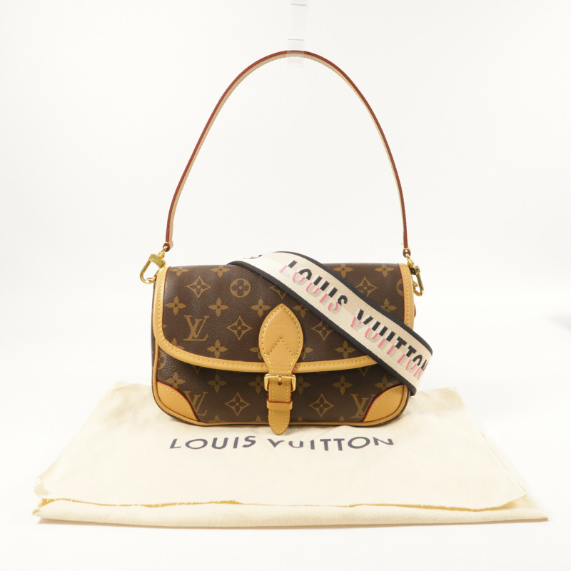 LOUIS VUITTON Monogram Diane金扣手挽肩背兩用袋-8