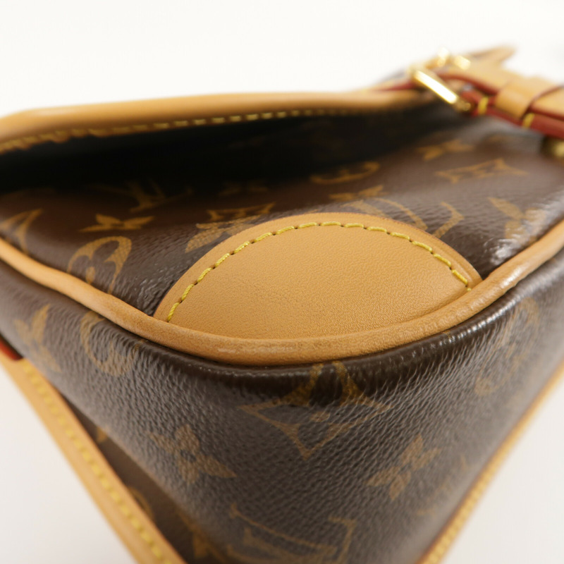LOUIS VUITTON Monogram Diane金扣手挽肩背兩用袋-9