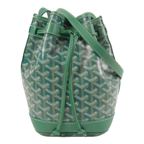 GOYARD 塗層帆布Petit Flot Bucket Bag PM銀扣肩背袋