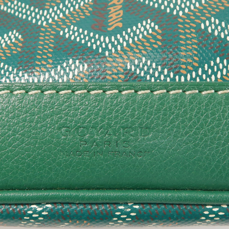 GOYARD 塗層帆布Petit Flot Bucket Bag PM銀扣肩背袋-5