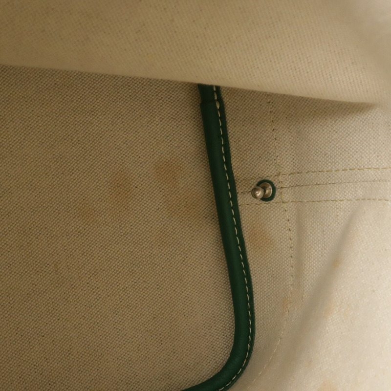 GOYARD 塗層帆布Petit Flot Bucket Bag PM銀扣肩背袋-13