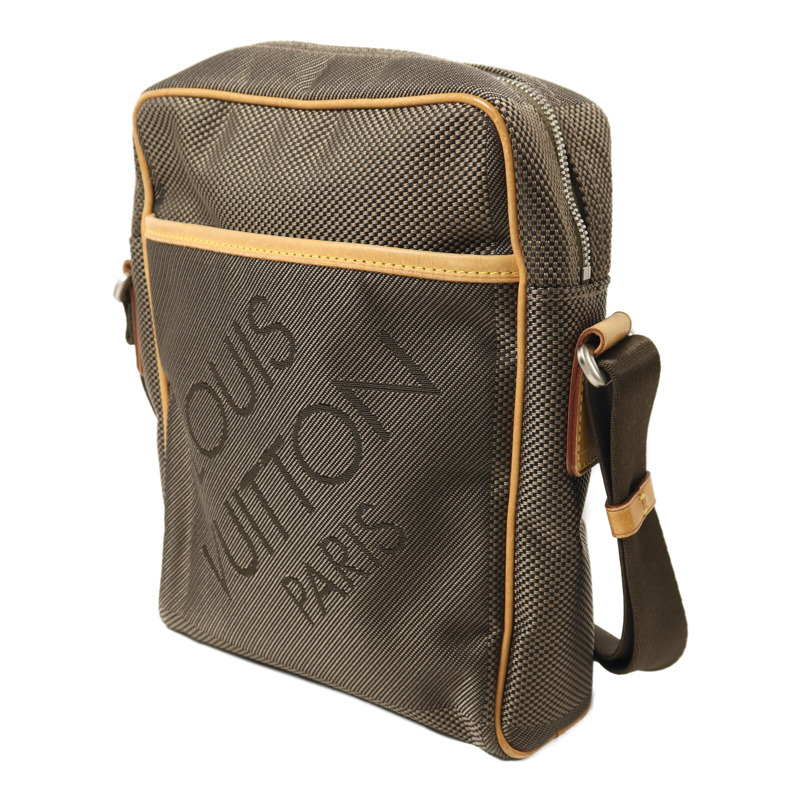 LOUIS VUITTON Damier Geant Citadin NM銀扣肩背袋-2