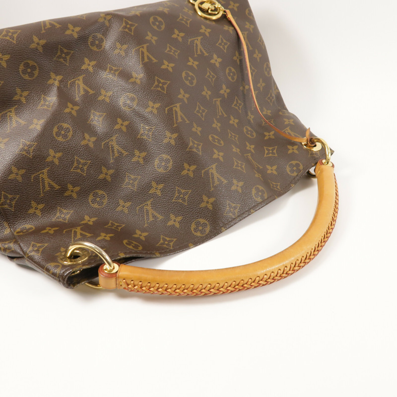 LOUIS VUITTON Monogram Artsy MM金扣肩背袋-7
