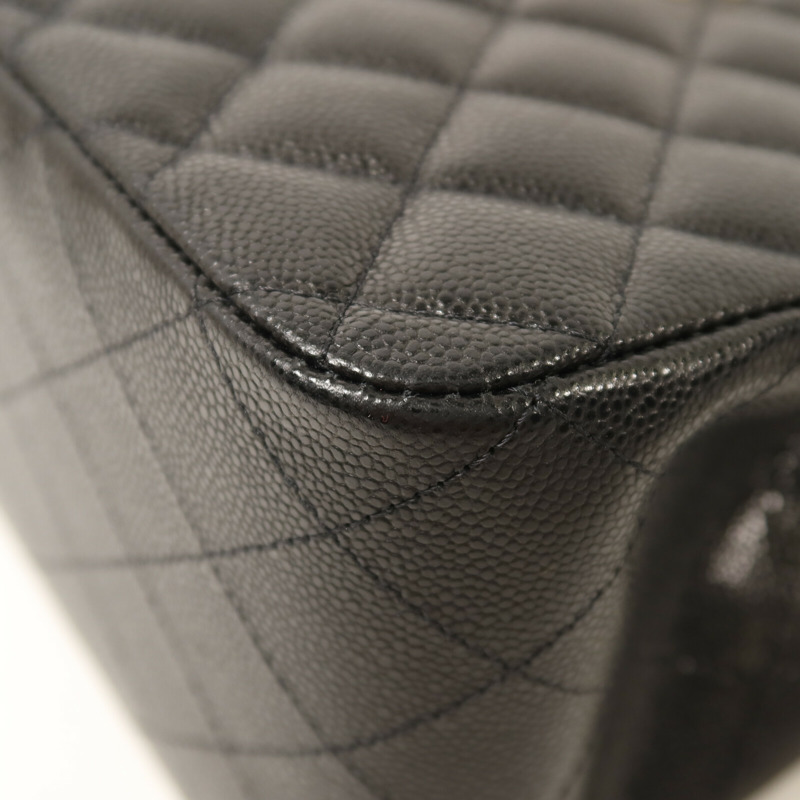 CHANEL 牛皮皮革Mini Tote金扣肩背袋-10