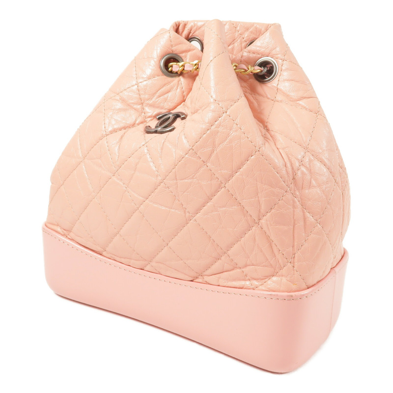 CHANEL 牛皮皮革Gabrielle Backpack背包-1