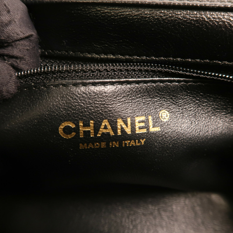 CHANEL 牛皮皮革Business Affinity金扣鏈帶手挽肩背兩用袋-5