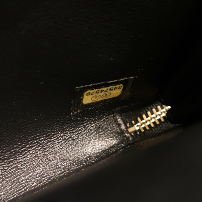 CHANEL 牛皮皮革Business Affinity金扣鏈帶手挽肩背兩用袋-6