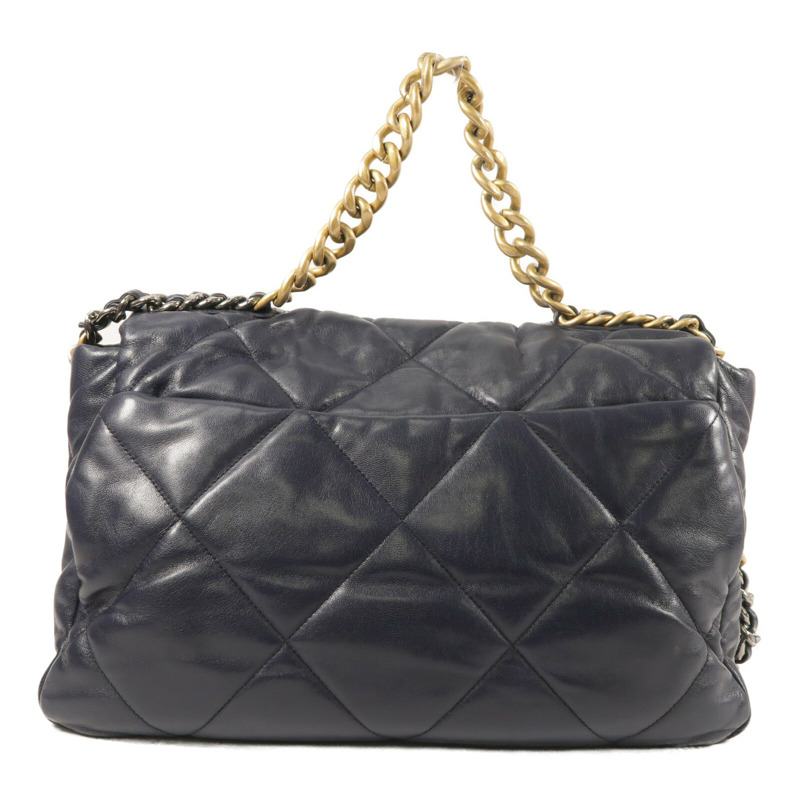 CHANEL 羊皮皮革C19 Large手挽肩背兩用袋-2