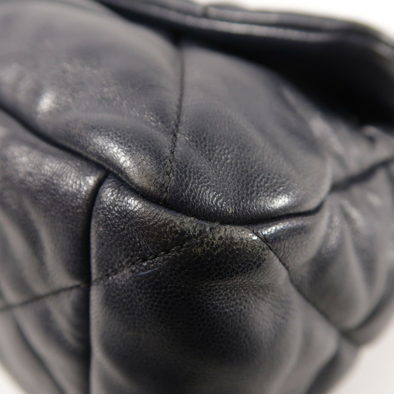 CHANEL 羊皮皮革C19 Large手挽肩背兩用袋-12