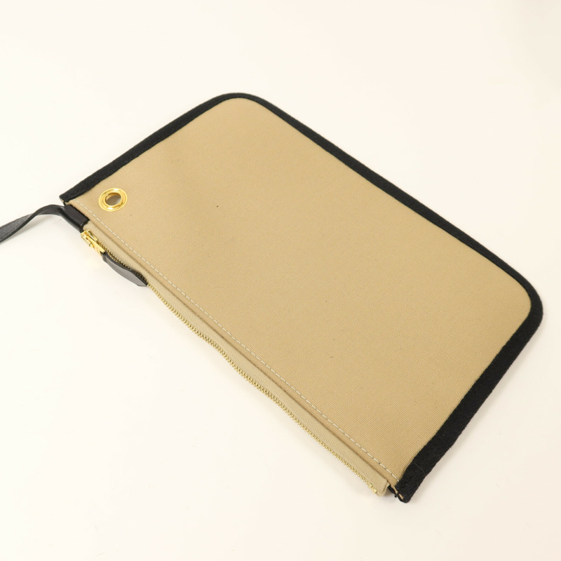 HERMES 帆布Herbag PM手挽肩背兩用袋Trench/Noir-16