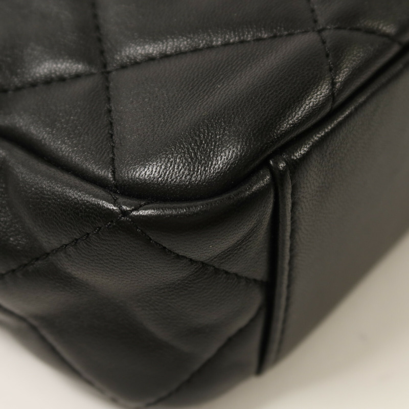 CHANEL 牛皮皮革Chain Shoulder鏈帶肩背袋-12