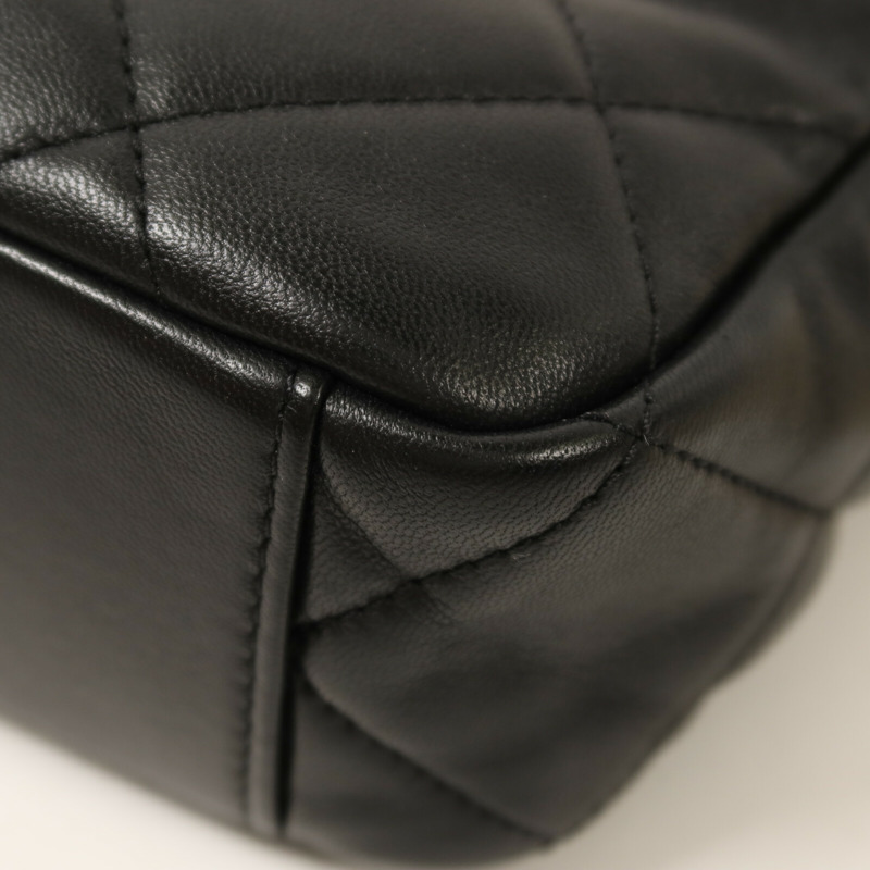 CHANEL 牛皮皮革Chain Shoulder鏈帶肩背袋-13