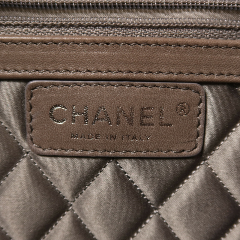 CHANEL 羊皮皮革Chain Shoulder鏈帶肩背袋-5