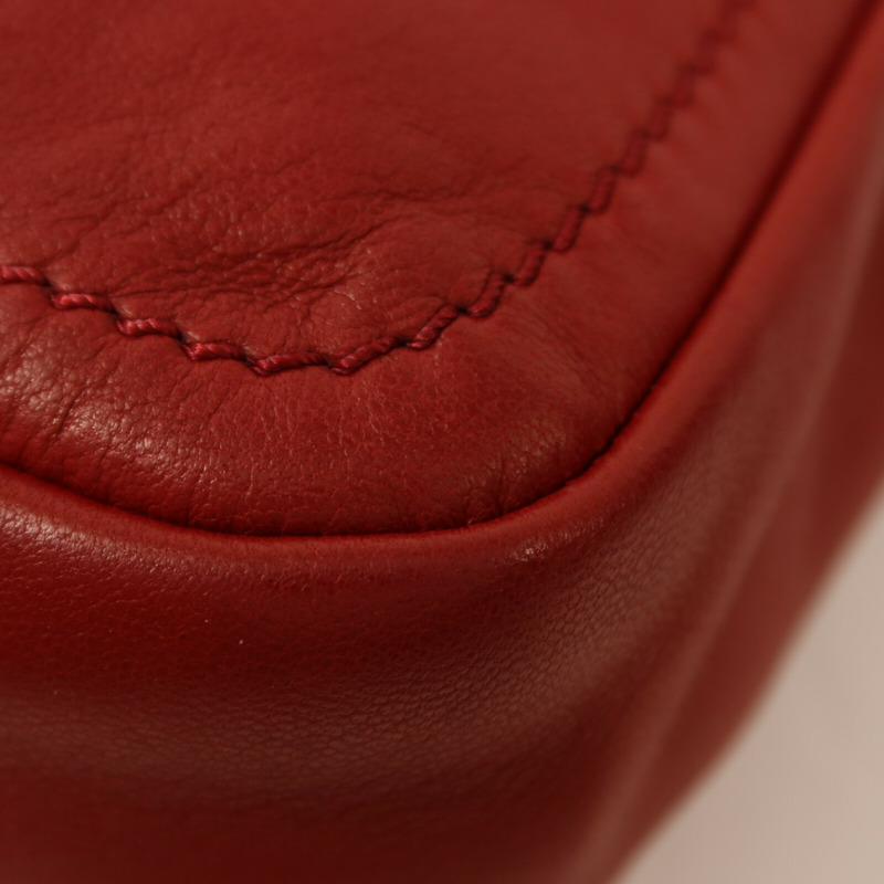 CHANEL 羊皮皮革Chain Shoulder鏈帶肩背袋-14